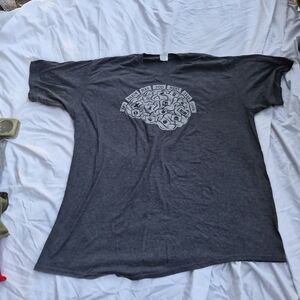 My Brain Has Too Many Tabs Open Graphic Print Unisex T-Shirt 3XL Gray